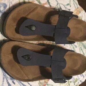 Birkenstock Medina Navy Blue Sandals Size US 11 / EU 44 Mens